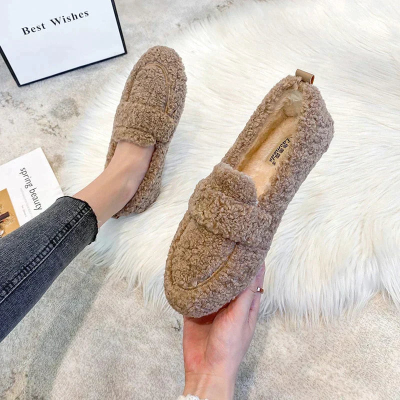 Comfy - Wool Fleece Loafers